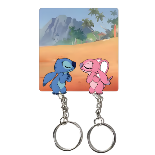 Ohana Couple Keychains